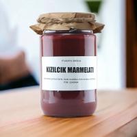 El Yapımı Katkısız Az Şekerli Kızılcık Marmelatı 780 Gr